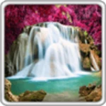 wild waterfalls live wallpaper android application logo